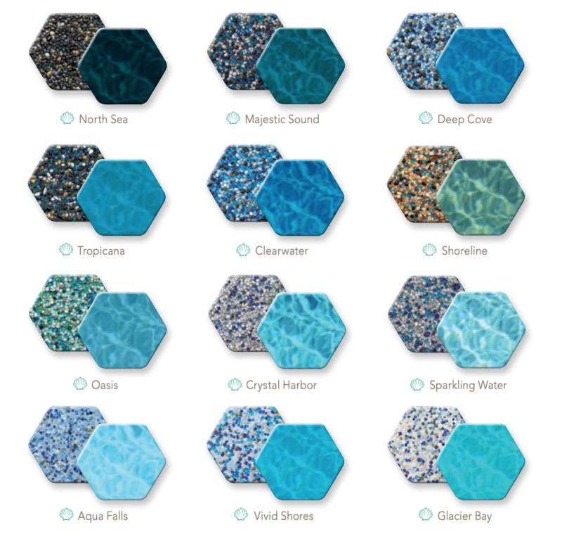 Pebble Brilliance - Hotshot Pool Finishes